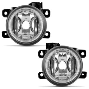 Par Farol Milha Auxiliar Civic 2019 20 Foco Simples Cromado