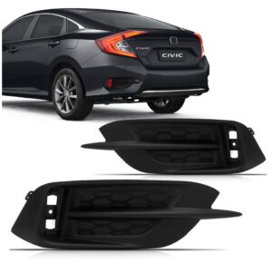 Par Acabamento Parachoque Traseiro Civic 2020 2021