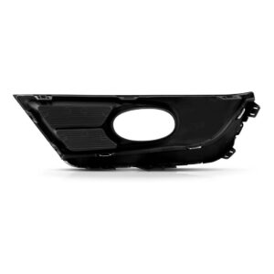 Par Tela Frontal Moldura Milha Crv 2020 A 2021 Com Furo Preto
