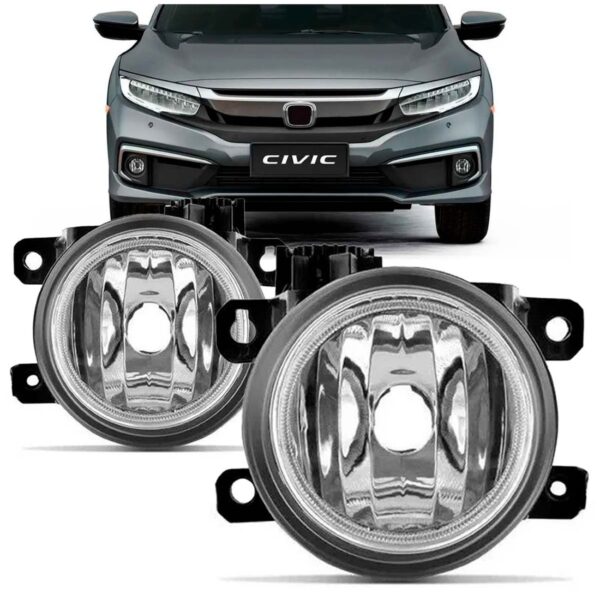 Par Farol Milha Auxiliar Civic 2020 A 2021