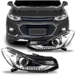 Par Farol Tracker 2017 2018 2019 Elétrico Com Motor