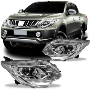 Par Farol L200 Triton Elétríco Com Led 2017 2018 2019