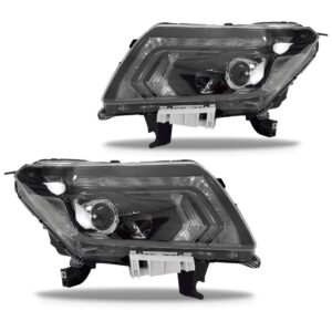 Jogo Farol Frontier Attack Mascara Negra Manual S Led 17/19