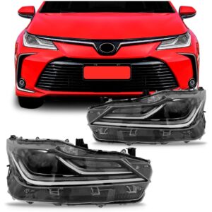 Par Farol Corolla 2020 A 2021 Elétrico Sem Motor