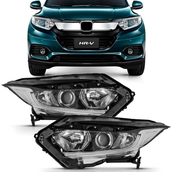 Par Farol Hrv 2019 2020 2021 Com Led Com Motor