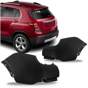 Par Ponteira Parachoque Traseiro Tracker 2014 2015 2016