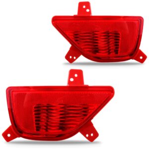 Par Sinaleira Do Parachoque Traseiro Tracker 2017 2018 2019 Rubi