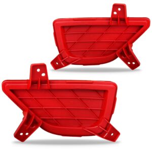 Par Sinaleira Do Parachoque Traseiro Tracker 2017 2018 2019 Rubi