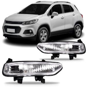 Par Farol Milha Auxiliar Tracker 2017 2018 2019 Black