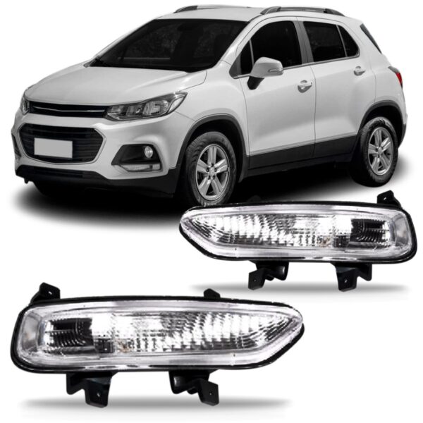 Par Farol Milha Auxiliar Tracker 2017 2018 2019 Black