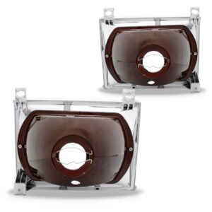 Par Farol F1000 1993 1994 1995 1996 Lente Acrílico