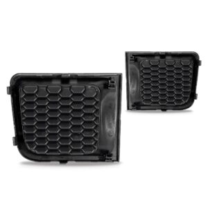 Par Moldura Grade Parachoque Jeep Renegade 2015 16 17 2018 Preto