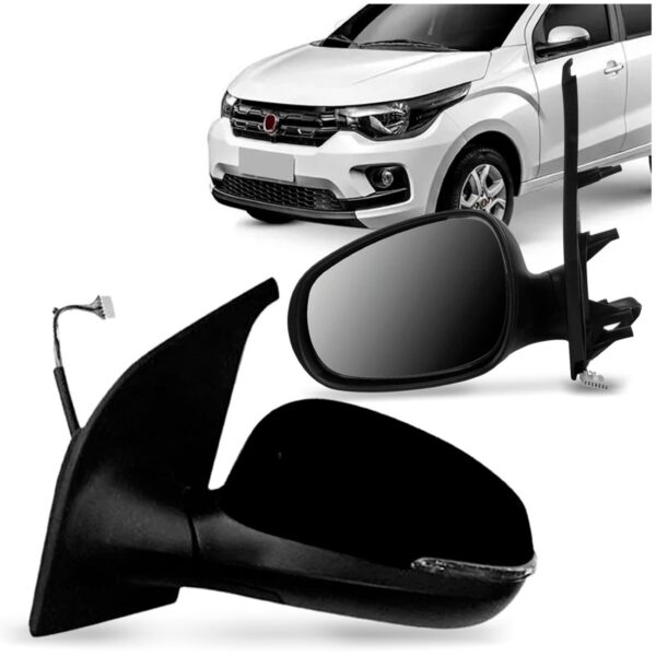 Par Retrovisor Mobi 2015/2020 C/aquecedor Capa Primer Oferta