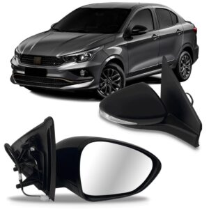 Par Retrovisor Argo Cronos 2017 A 2021 Retrátil Com Pisca
