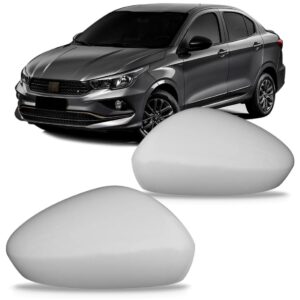 Jogo Capa Retrovisor Argo Cronos 2017 A 2025 Primer Sem Furo