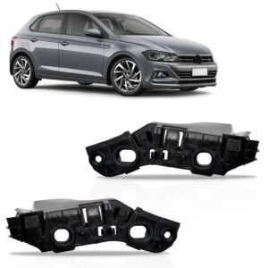 Jogo Guia Suporte Parachoque Dianteiro Polo Virtus 2018 19 2
