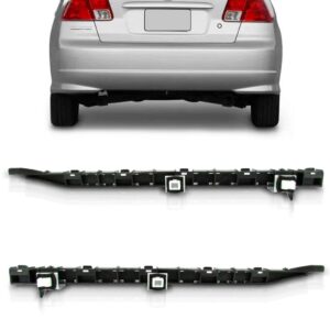 Par Guia Suporte Parachoque Traseiro Civic 2003/2006 Oferta