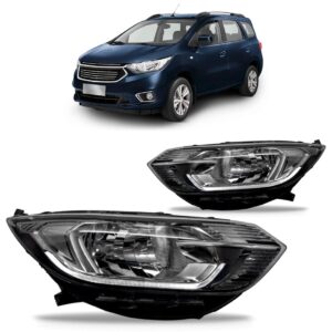 Par Farol Spin Premier 2019 2020 2021 Cromado Com Led