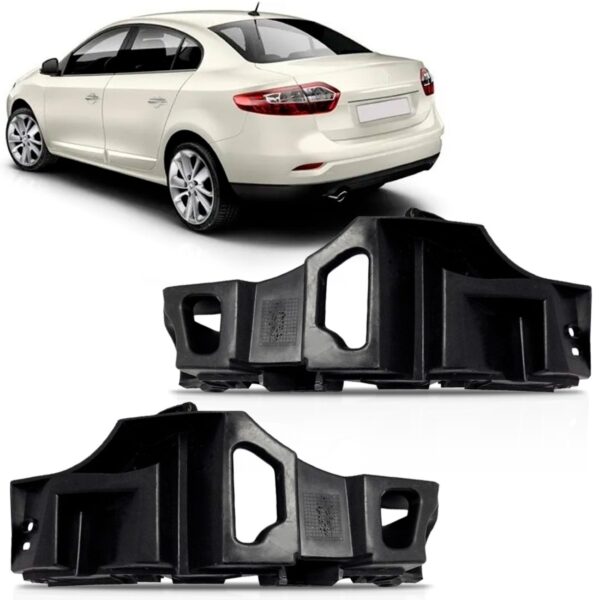 Jogo Guia Suporte Parachoque Traseiro Fluence 2014 2015 16 1