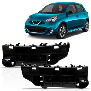 Par Guia Suporte Parachoque Dianteiro March 2015/2017 Oferta