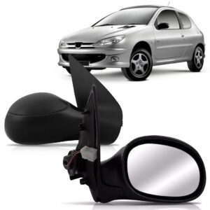 Par Retrovisor 206 1999 A 2010 207 2008 A 2014 Elétrico