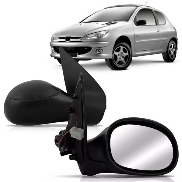 Par Retrovisor 206 1999 A 2010 207 2008 A 2014 Elétrico