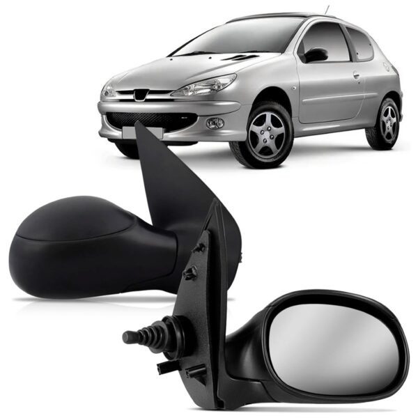 Par Retrovisor 206 99 A 10 207 08 A 14 C/ Controle