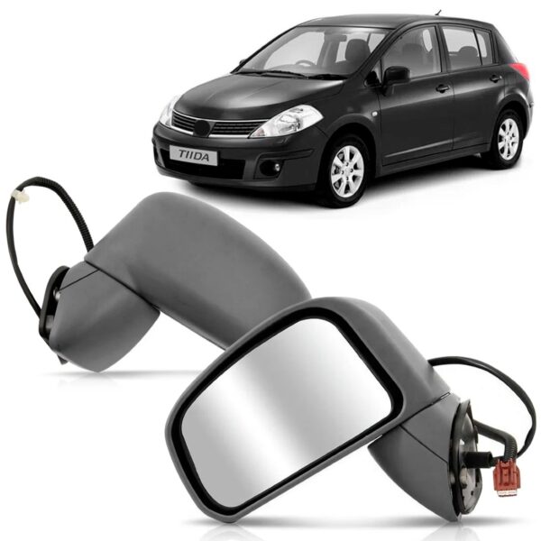 Par Retrovisor Tiida 2007 A 2010 Elétrico