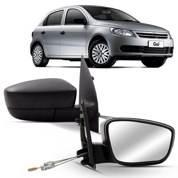Par Retrovisor Gol Voyage Gv 2009 A 2012 C/ Controle 4pts