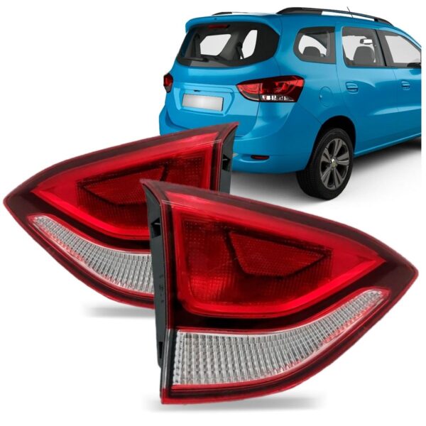 Par Sinaleira Traseira Mala Spin 2019 2020 2021 Fumê  Fumê