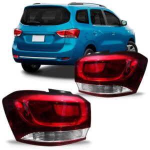 Jogo Sinaleira Traseira Spin 19/21 Canto Cristal Borda Fume