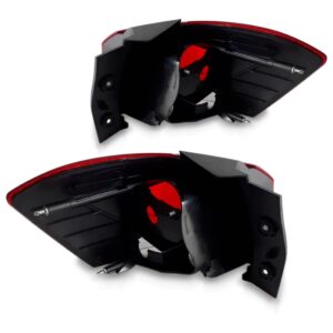 Jogo Sinaleira Traseira Spin 19/21 Canto Cristal Borda Fume