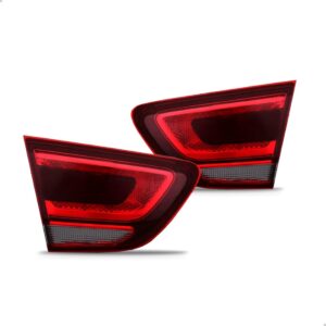 Jogo Sinaleiras Cobalt Fumê 2017 2018 2019 2020 4 Peças Ambos Lados Preto