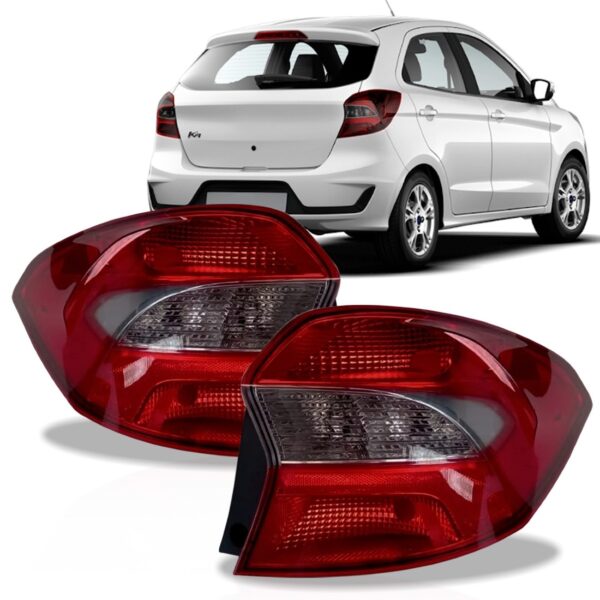 Par Sinaleira Traseira Ka Hatch 2019 2020 2021 Fume Oferta