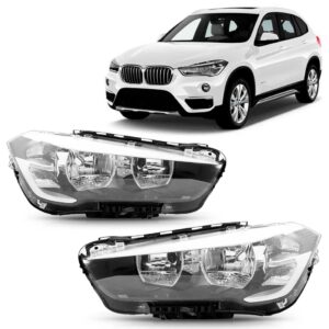 Par Farol Elétrico Bmw X1 C/ Led 2016 A 2019