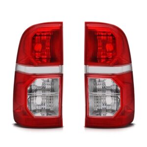 Par Lanterna Traseira Hilux 2015 2016 2017 Modelo Koito Vermelho