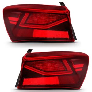 Par Lanterna Traseira Cerato 2020 2021 Com Led