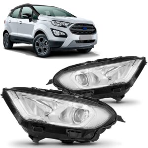 Par Farol Ecosport 2018 2019 2020 2021 Manual Com Led Xenon
