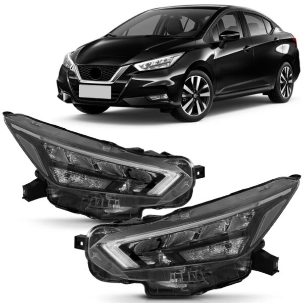 Par Farol Versa 2020 2021 Manual Com Led