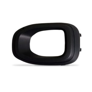 Par Moldura Milha T-cross Com Furo 2019 2020 2021 2022 Preto