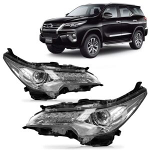 Par Farol Elétrico Hilux Sw4 C/ Led 2016 A 2021