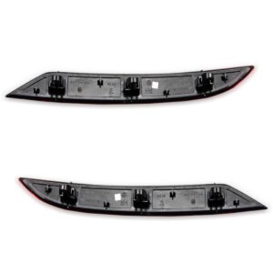 Par Refletor Parachoque Traseiro Golf 2018 A 2020 Vermelho