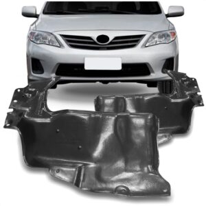 Par Defletor Parachoque Dianteiro Corolla 2009 10 11 12 2013