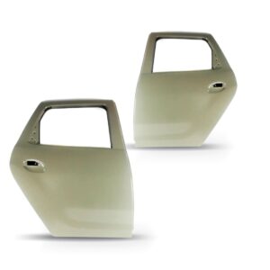 Par Porta Traseira Duster 2010 11 12 13 14 15 16 17 18 2019 Cinza