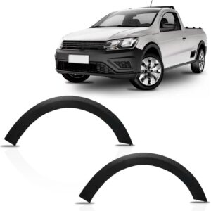 Par Moldura Vao Roda Dianteiro Saveiro Robust G7 2016 A 2022