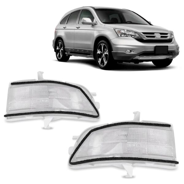 Par Sinaleira Retrovisor Crv 2007 A 2011
