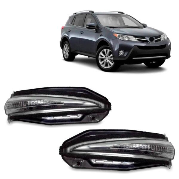 Par Sinaleira Retrovisor Rav4 2014 A 2018