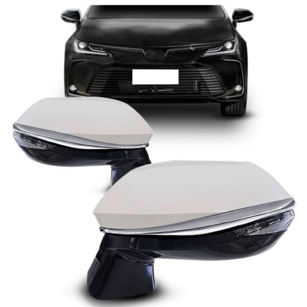 Par Retrovisor Elet Retratil C/ Sinaleira Corolla 2020 A 22