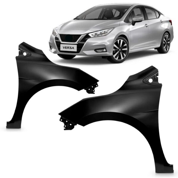 Par Paralama Versa 2020 2021 2022