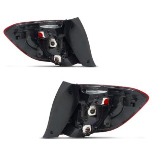 Par Sinaleira Traseira Sandero 2020 A 2022 C/ Led Vermelho